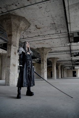 Illustration for article titled On Your Knees, I Want You To Beg for this Sephiroth Cosplay